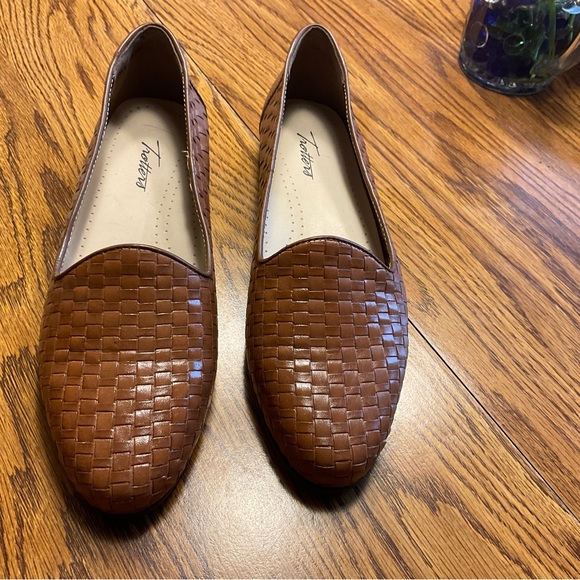 New Trotters Liz Loafer Cognac Size 9M - Picture 2 of 8